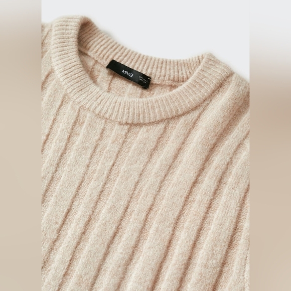 Mango [10] Ribbed midi  dress - Picture 6 of 7